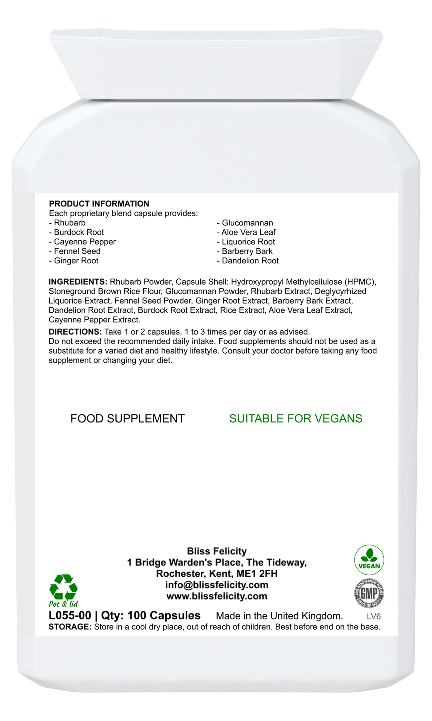 Blissfelicity Colon Cleanse B