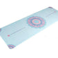 1.5mm Natural Rubber Slip-resistant Yoga Mats Yoga Blanket Folding Fitness Mat High Temperature Travel Printing Mats