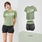Green Yoga Two-piece Suit
