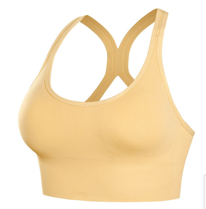 Yellow Hot Women Sport Bra