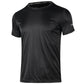 Gym short-sleeved men's loose and quick-drying clothes