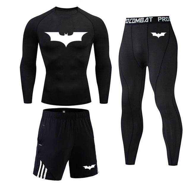 Men's sportswear quick-drying fitness suit gym fitness clothes