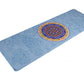 1.5mm Natural Rubber Slip-resistant Yoga Mats Yoga Blanket Folding Fitness Mat High Temperature Travel Printing Mats