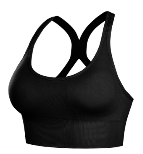 Black Hot Women Sport Bra