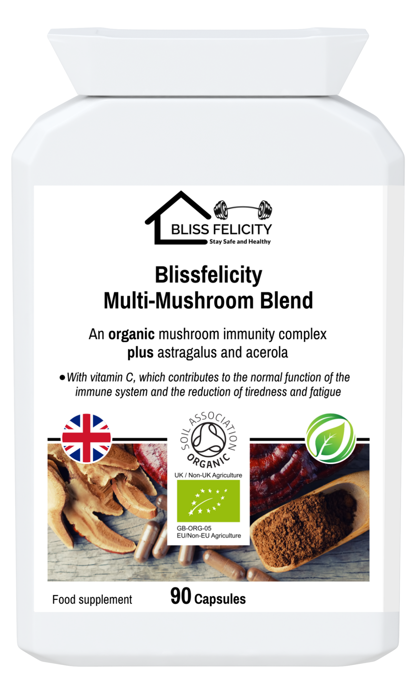 Blissfelicity Multi-Mushroom Blend