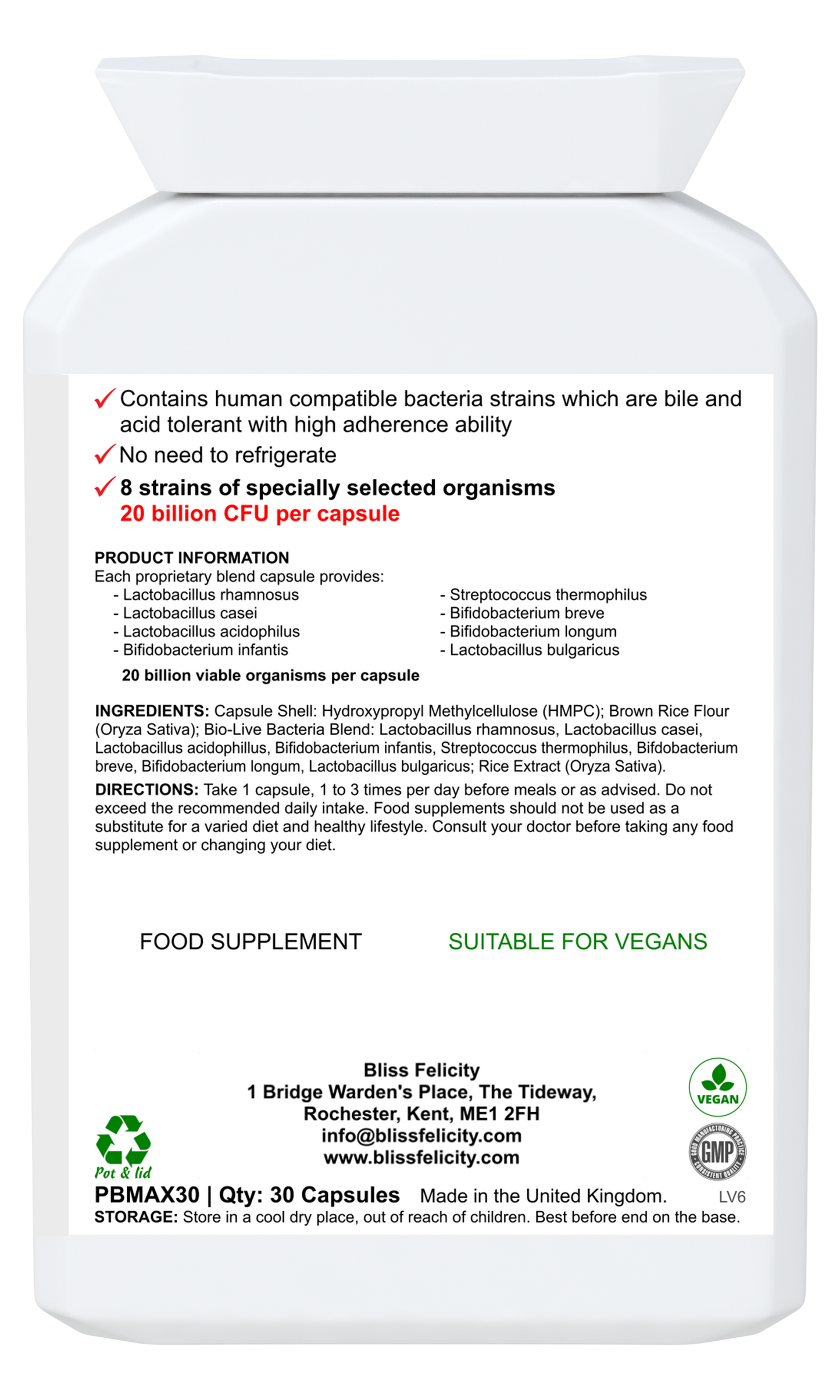 Blissfelicity Bio cultures