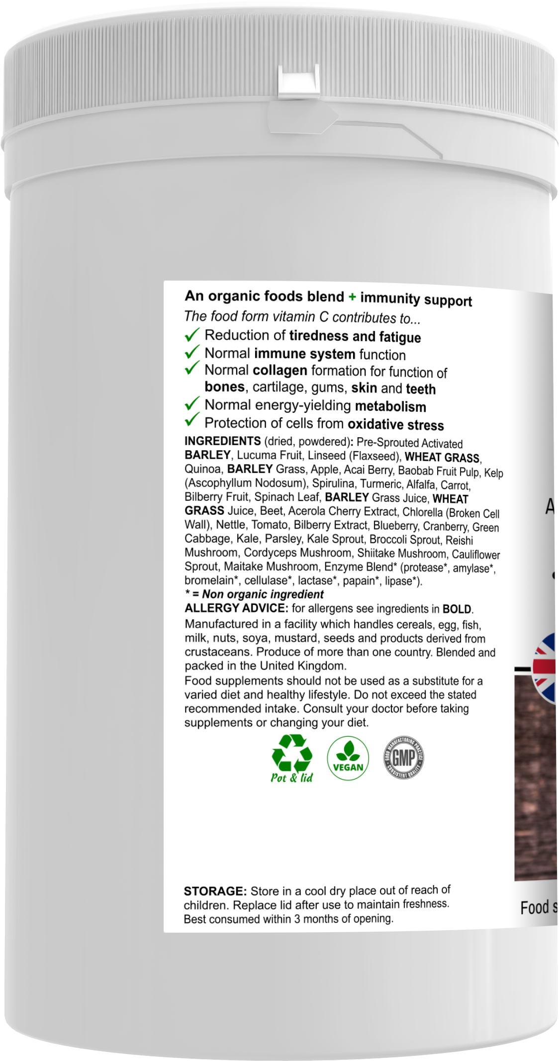 Blissfelicity Organic  Nutrient Greens