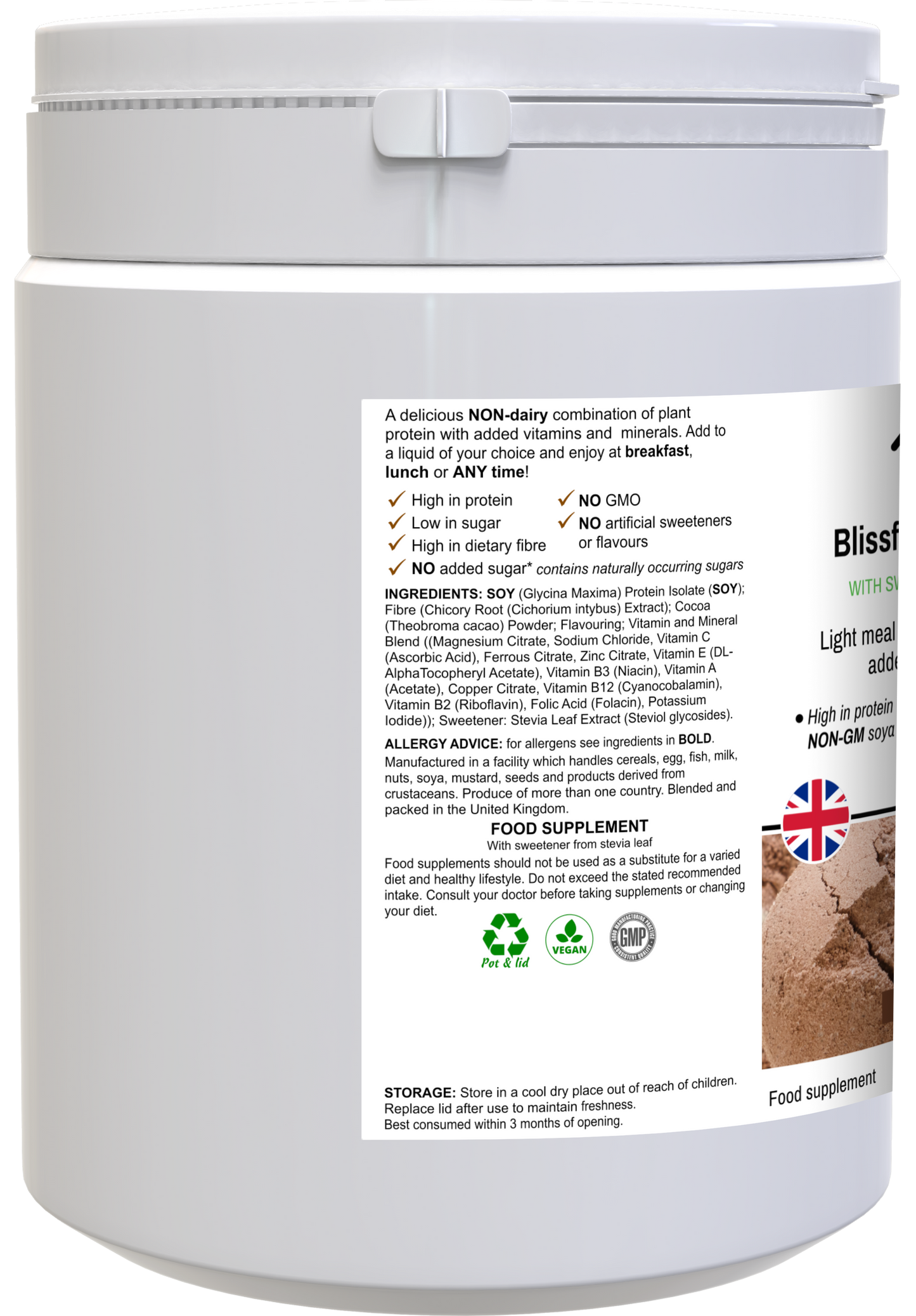Blissfelicity meal shake (chocolate)