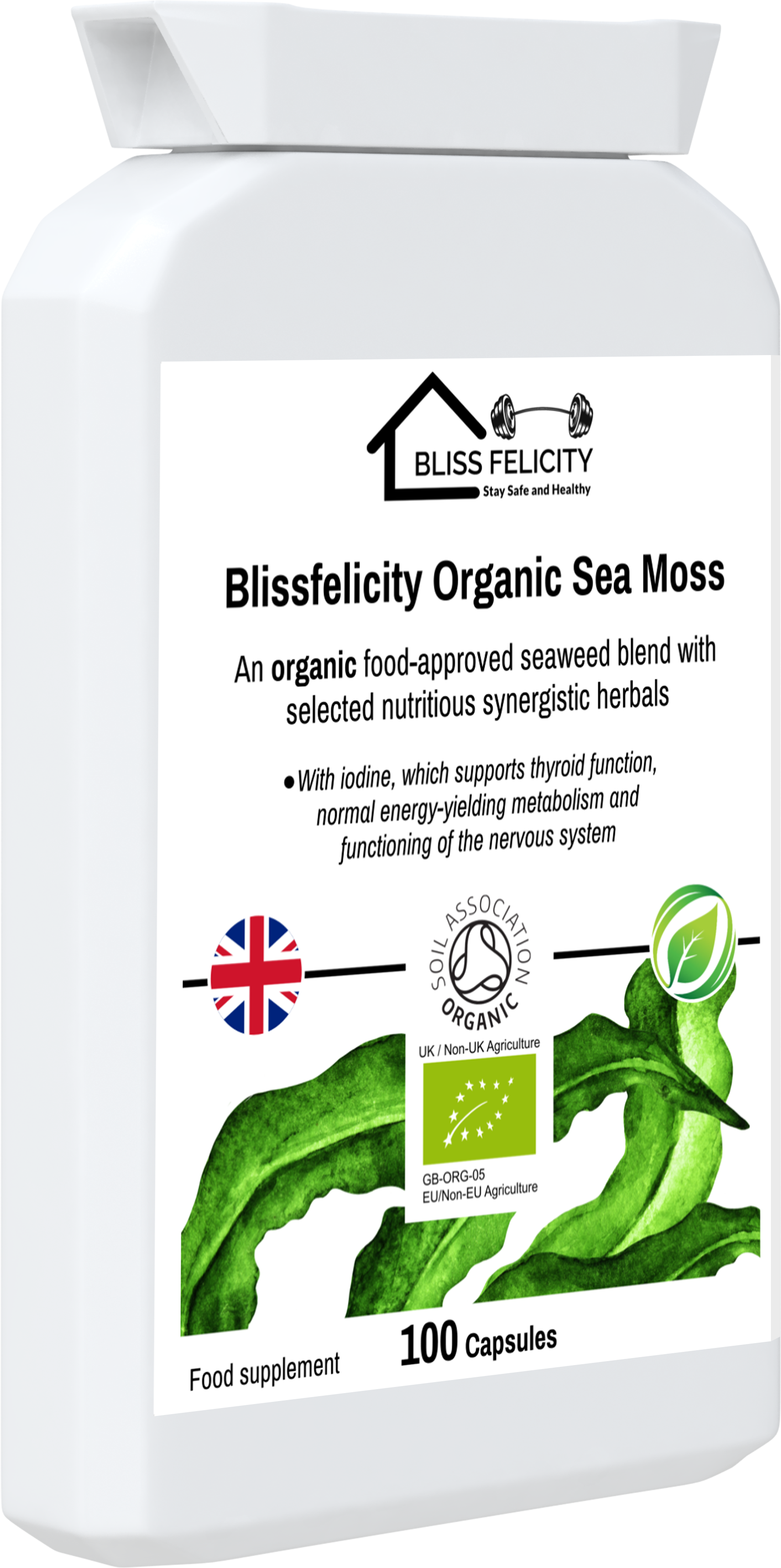 Organic Sea Moss Side View